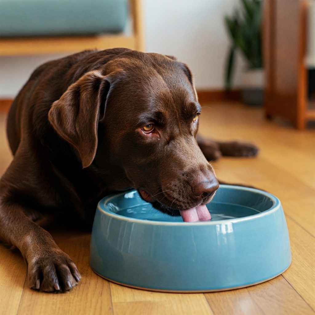 Iperadrenocorticismo cane: aumento della sete (polidipsia)