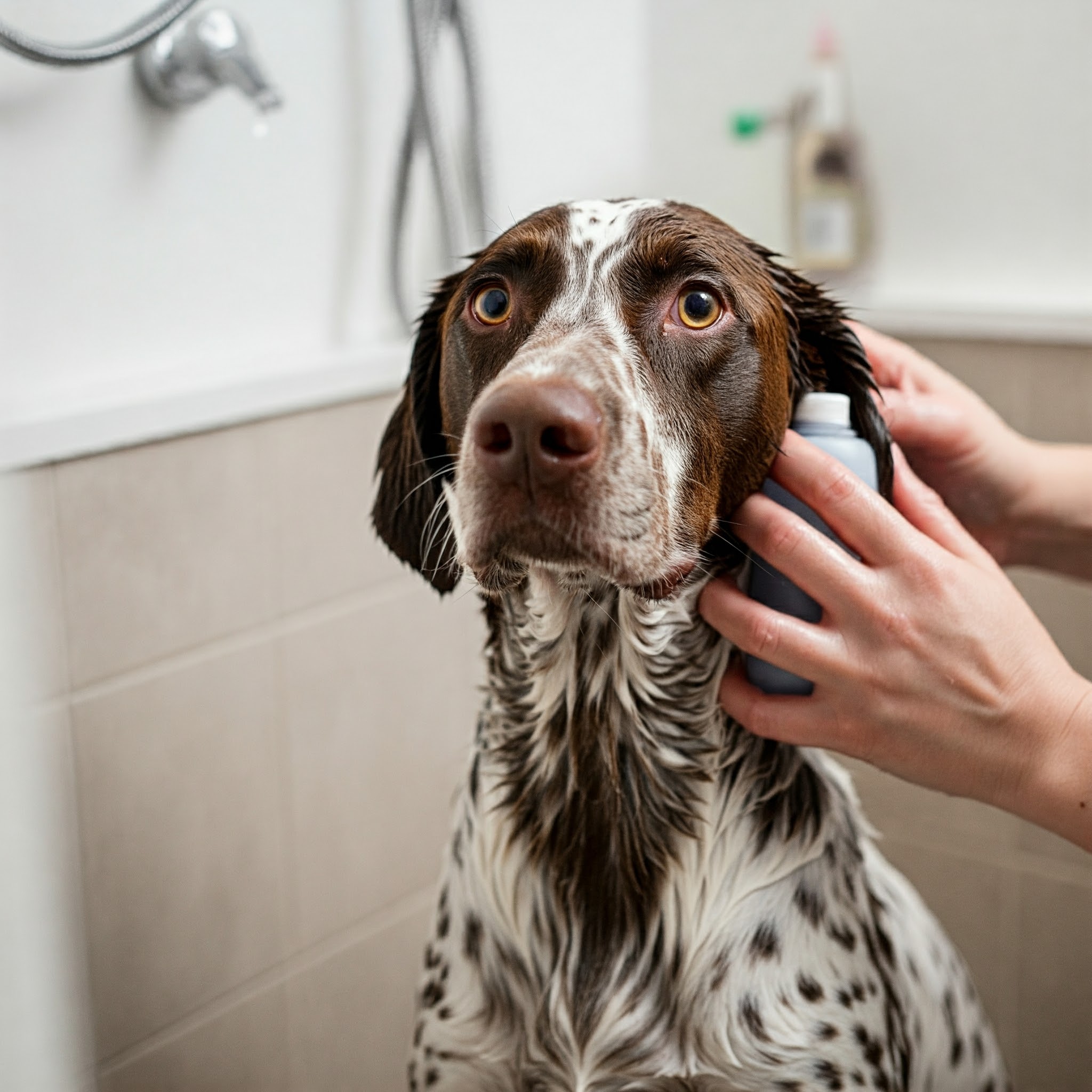 Cane lavato con shampoo a secco: un'alternativa pratica al bagno tradizionale