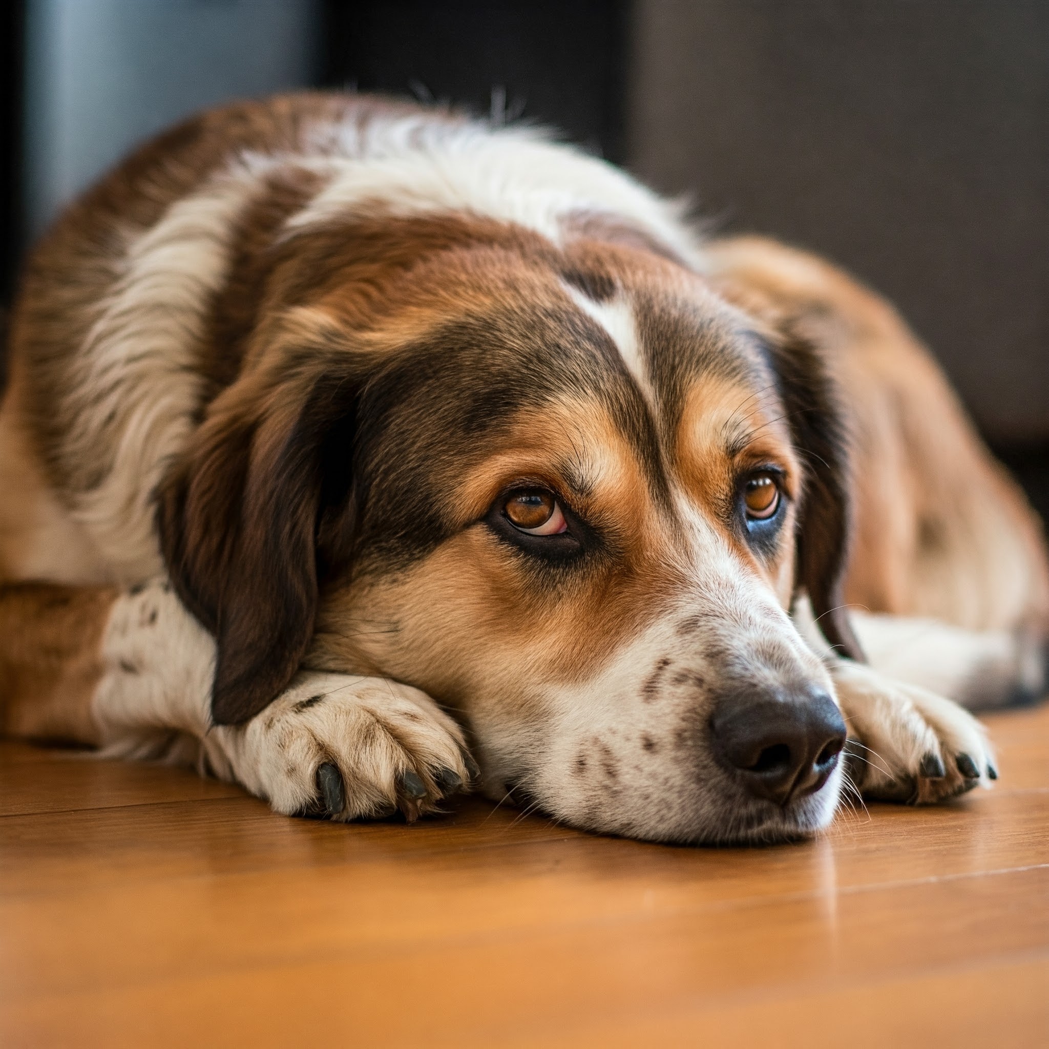 Torsione dello stomaco del cane: letargia e debolezza