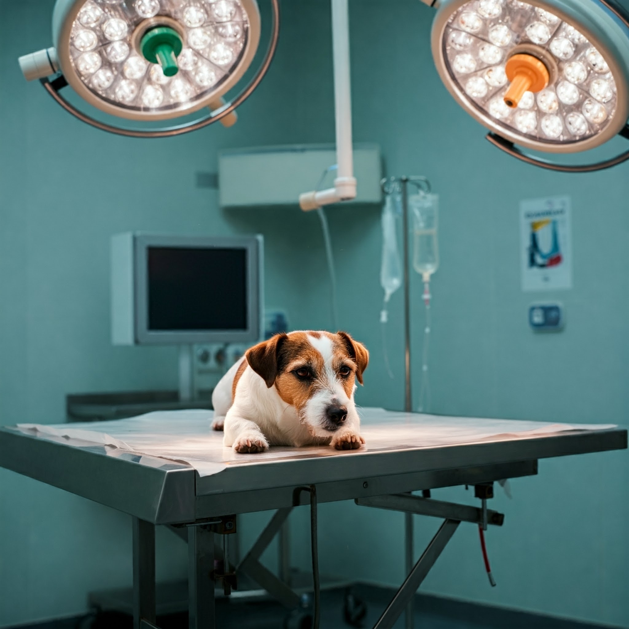 Tamponamento cardiaco nel cane: intervento chirurgico in sala operatoria