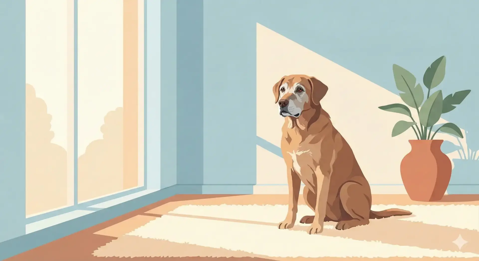 cane-anziano-silenzio-senescenza-benessere