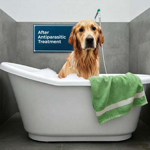 Dopo l’Antiparassitario, Si Può Lavare il Cane?